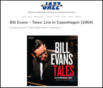 Jazz Views - Bill Evans – Tales: Live in Copenhagen (1964)