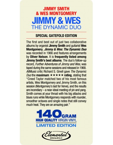 Jimmy Smith / Wes Montgomery レコード 3枚セット Jimmy Smith & Wes Montgomery - Jimmy & Wes: The Dynamic Duo
