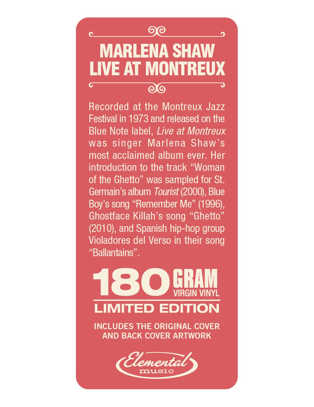 Marlena Shaw - Live at Montreux