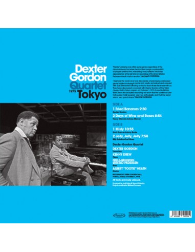 Dexter Gordon Quartet - Tokyo 1975