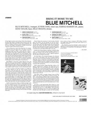 Blue Mitchell - Bring It Home To Me -...