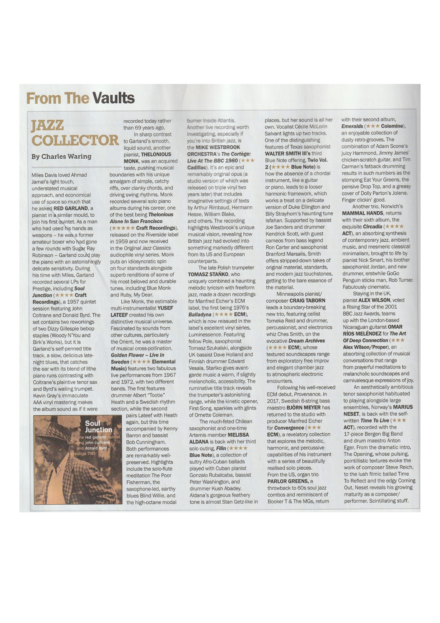 Yusef Lateef: Golden Flower Review at Record Collector